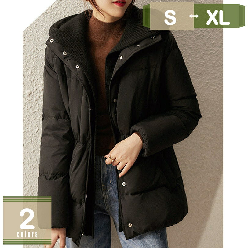 2000円OFFクーポン ダウンジャケット レディース ショート 大きいサイズ ダウンコート アウター ミドル..