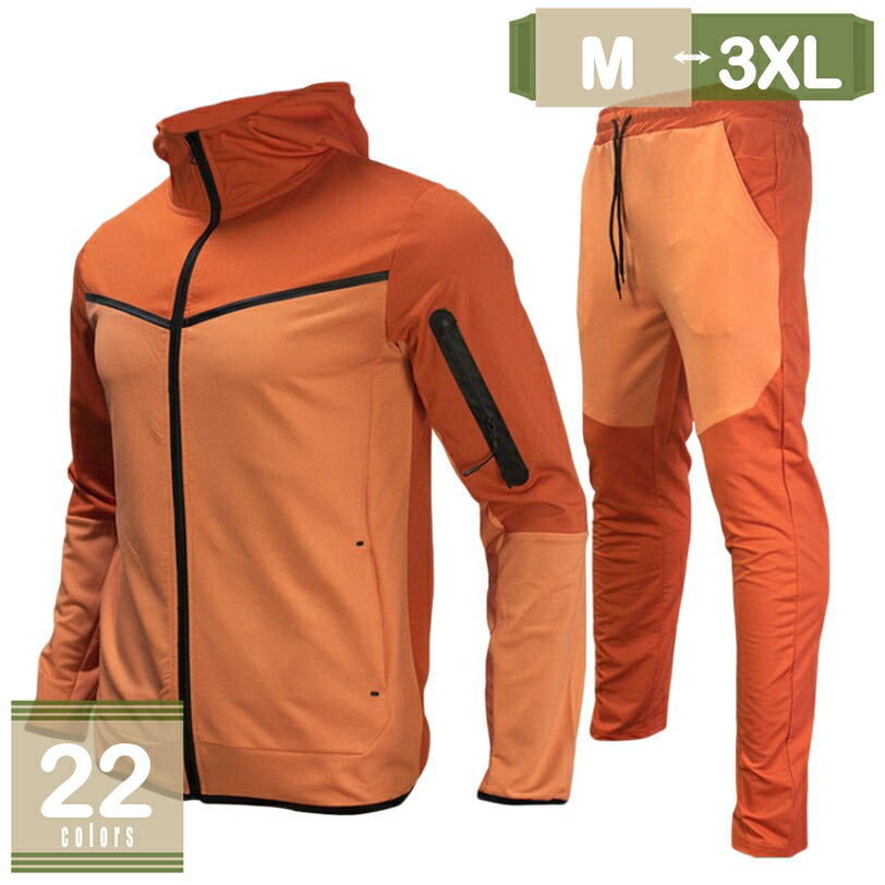 スポーツウェア 上下セット 秋服 メンズ トレーニング ジャージ 長袖 トップス 大人用 2点セット パーカー 釣り 吸汗速乾 散歩 登山ウェア ジャージ上下セット アウトドア ロングパンツ ルフウェア mysco
