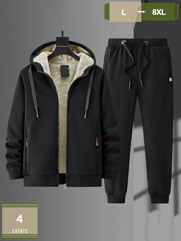 2000円OFFクーポン メンズ 裏起毛 上下セット ジャージ 2点セット スウェット アウター ロングパンツ セットアップ ジップアップ パーカー フード付き 防寒 防風 おしゃれ ルームウェア 部屋着 登山服 作業服 冬用 秋冬服 大きいサイズ mysco