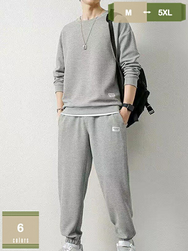 1000円OFFクーポン スウェット メンズ パーカー 上下セット 長袖 秋 冬 裏起毛 トレーナー ズボン 大き..
