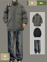 2000円OFFクーポン 中綿コート ロングパンツ 上下セット メンズ 中綿ジャケット 長ズボン 大きいサイズ 冬服 ポケット付き 防風 防寒 軽量 暖かい ア...