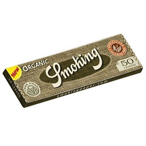 Smoking　スモーキング 手巻きタバコ用 巻紙50枚入 Smoking・ORGANIC HEMP 78mm 1 1/4 手巻きタバコ ペーパー オーガニック ヘンプ 手..