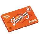 Smoking スモーキング 手巻きタバコ用 巻紙120枚入 Smoking・orange オレンジ 手巻きタバコ ダブル ペーパー 70mm 手巻きたばこ W