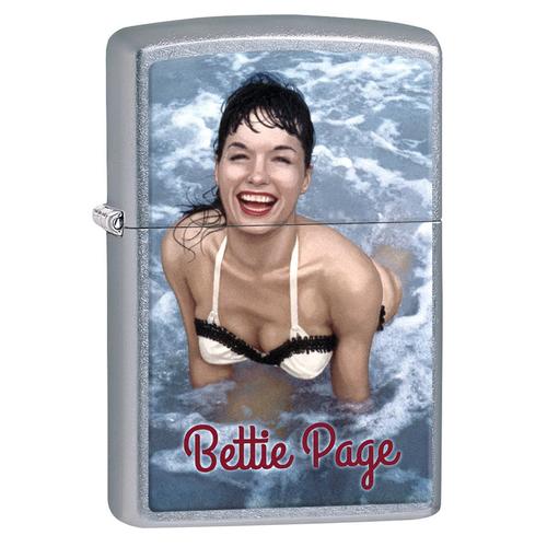 セクシーＺｉｐｐｏ Bettie　Page　Street　Chrome　ベッティー　ページ　zippo　セクシー女性柄　29440