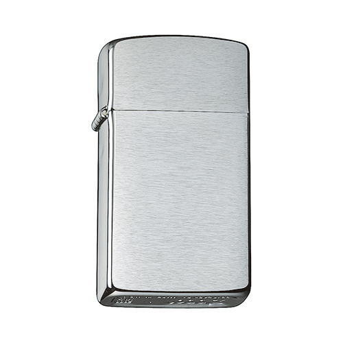 スリムＺｉｐｐｏ 【数量限定】zippo ライター Brushed Chrome ブラッシュ クローム サテーナ スリムZIPPO #1600 [ジッポ/ZIPPO/lighter/ジッポーライター]