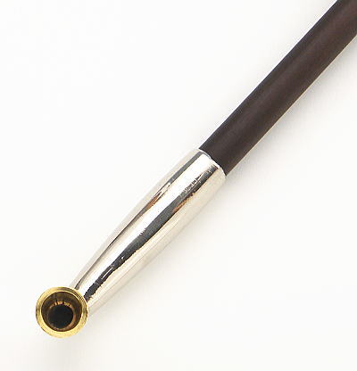 マイセン 楽天市場店の職人技キセル 手造り煙管 洋白都上石州 煙管　約20cm　フカシロ｜アングル2