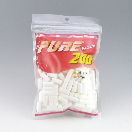 PURE ピュア レギュラー フィルター 手巻きタバコ用 200個入