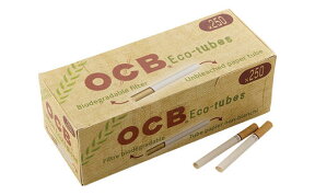 手巻きタバコ OCB チュービング用 フィルター付さや紙 250本入 OCB・ナチュラルチューブ 手巻きたばこ 78853