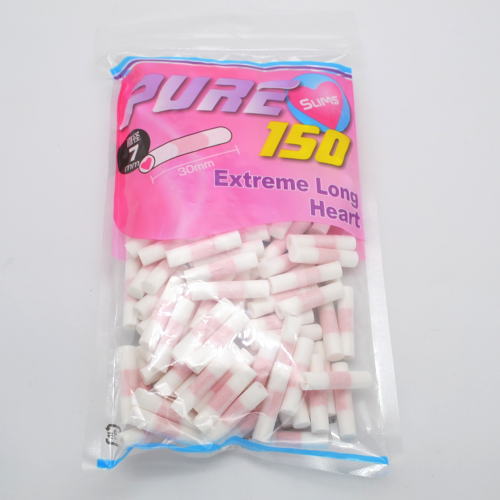 【PURE】ピュア・スリム・エクストリームロング・ハート・フィルター 手巻きタバコ用 150個入 手巻きタバコ 直径7.0mm 長さ30mm