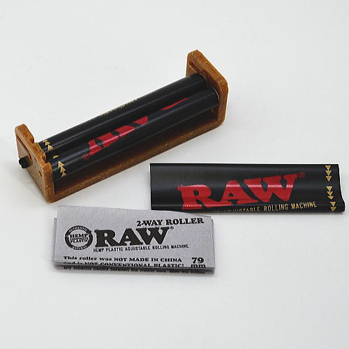 RAW ロウ 手巻きタバコ用 巻器 1 1/4 手巻きタバコ ローラー 79mm用　アジャスター付