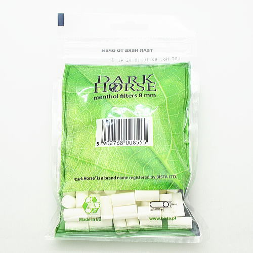 【DARK HORSE】ダークホース 手巻きタバコ メンソール レギュラーフィルター 手巻きタバコ用 100本