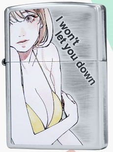 セクシー ガール zippo I want let you down MS-KB