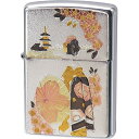 Zippo　ジッポー　京都バージョン　舞妓　電鋳板加工（デンチュウバン）マイコ