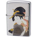 Zippo　ジッポー　浮世絵　電鋳板加工（デンチュウバン）