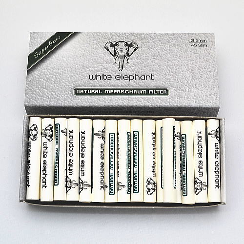 white elephant ホワイト　エレファント　メシャム　フィルター　6ミリ45本入　パイプ用　1898K304