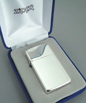【送料無料おまけ付】純銀zippo スターリングシルバー925 #1500 スリムタイプ ジッポー zippo ライター【smtb-s】【楽ギフ_包装選択】