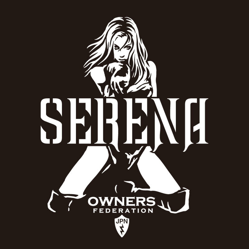 Rakuten - カッティングステッカー 日産（NISSAN）セレナ SERENA bondage 車 カー ステッカー アクセサリー シール ガラス[◆]