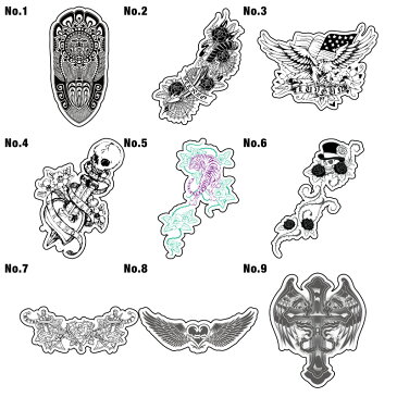 10cm ステッカー シール 車 かっこいい アウトドア スーツケース おしゃれ サーフィン サーフボード バイク 防水 キャラクター カー シール 雑貨 ワッペン スッテカー スティッカー タトゥー セクシー [◆]