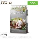 ソルビダ　グレインフリー　チキン　室内飼育7歳以上用　5.8kg SOLVIDA オーガニックキッチン（ペットフード 成犬用ドッグフード 犬用品 ドライフード）