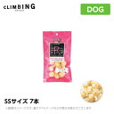 【CLIMBING】クライミング・ナチュラルローハイドガム ボーン【SS】6本ガム 牛皮 犬用 おやつ（国産 ペットフード 犬用ガム ご褒美 犬用品）