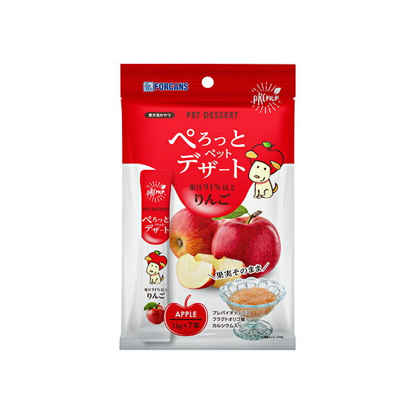 フォーキャンス ぺろっとペットデザート リンゴ味