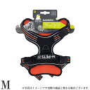 M-PETS HIKINGハーネス M ブラック&オレンジ(4)
