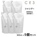 【期間限定価格・送料無料】 フォードヘア化粧品 CE3 シャンプー <4000mL> (800mL&5個) 詰め替えシーイースリー 三口産業株式会社 ノンシリコン 低刺激