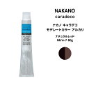 ナカノ NAKANO キャラデコ モデレートカラー アルカリ ナチュラルレッド NR/mー7 80g
