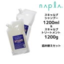 【クーポン配布中】送料無料 ナプラ ケアテクトHB スキャルプシャンプー 1200ml スキャルプトリートメント 1200g 詰め替えセット napla CARETECT HB