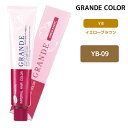 パイモア インペリアルヘアカラーグランデ 1剤 【YB-09】 100g イエローブラウン GRANDE ヘアカラー(4)