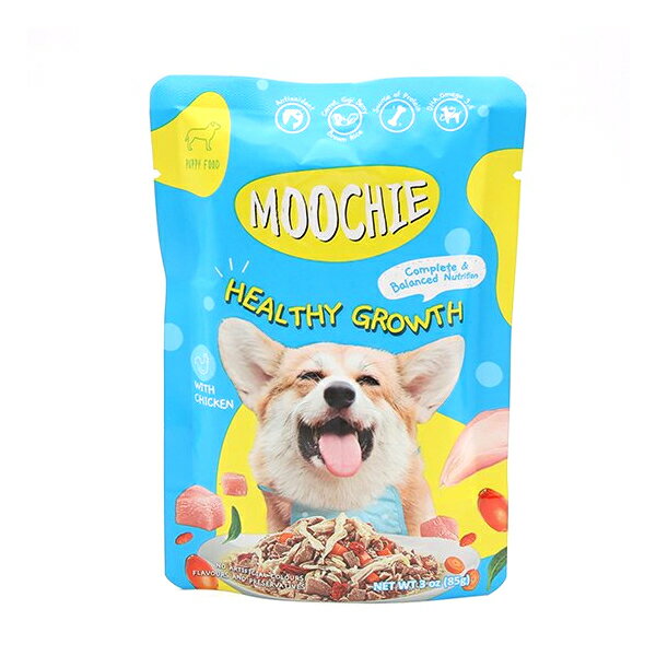【あす楽】Moochie ムーシー 犬パウチ チキン 85g ドッグフード ウェットフード