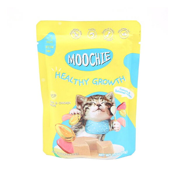 Moochie ムーシー パウチ ツナ＆チキン 70g（キャットフード ウェットフード 猫用）