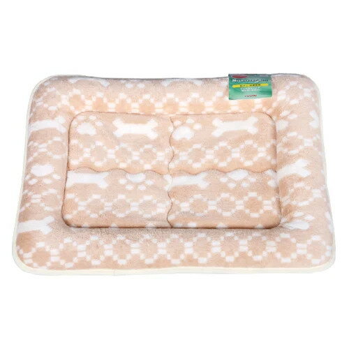 appy アッピィ 肉球＋ボーン 2層式ウォッシャブルマット MO-M 犬猫用 オーガニックコットン リバーシブル