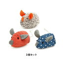 ♪レビューで特典♪ルークラン ROOP ループ ファニーズ フラッフィーマウス(3個入り)(猫用おもちゃ 猫用玩具)