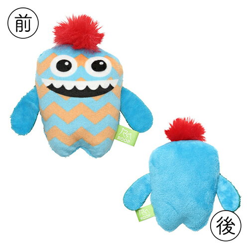 ルークラン ROOP ループ スモル カラフルモンスター スカイブルー(犬用おもちゃ 犬用玩具)