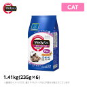 メディファス 【室内猫毛玉ケアプラス 11歳から チキン＆フィッシュ味】 1.41kg（235g×6） キャットフード 国産(ドライ ペットフード 猫用品) その1