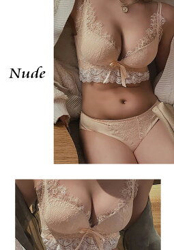 ノンワイヤーブラジャー セット 脇高 レディース ブラジャー 育乳ブラ ブラジャー ショーツ セット 下着 インナー 上下 脇肉 スッキリ 楽ちん