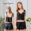 ルームウェア キャミソール ショートパンツ 上下セット 黒 レース ナイトウェア パジャマ 部屋着 寝巻 寝間着 セットアップ シンプル おしゃれ 可愛い 透け透け スケスケ レディース 女性 大人 セクシ-ランジェリー 超過激 エロ 過激 エッチな下着 エロい 下着 勝負下着