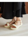 【SALE/10%OFF】シャーリングナロースポサン mysty woman ミスティウーマン シューズ・靴 サンダル ブラック ホワイト カーキグリーン【RB...