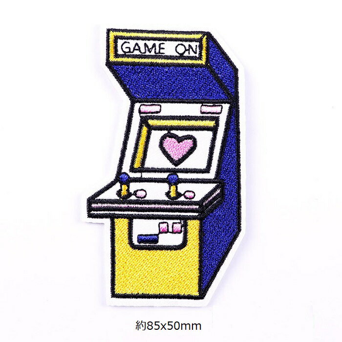 ゲーム機 ワッペン アップリケ アイロン対応 1枚