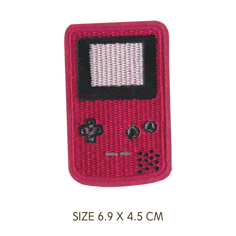 ゲームコントローラー ワッペン アップリケ アイロン対応 手芸材料 1枚