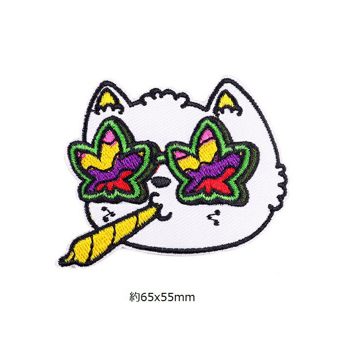 樂天商城 - 猫 ネコ ワッペン アップリケ アイロン対応 1枚