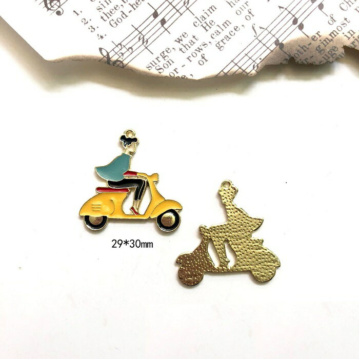 バイク チャーム ピアスパーツ アクセサリーパーツ 1個入り