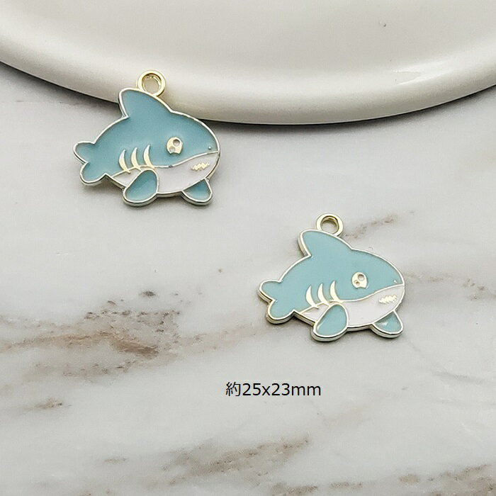 樂天商城 - 魚 チャーム ピアスパーツ アクセサリーパーツ 1個入り