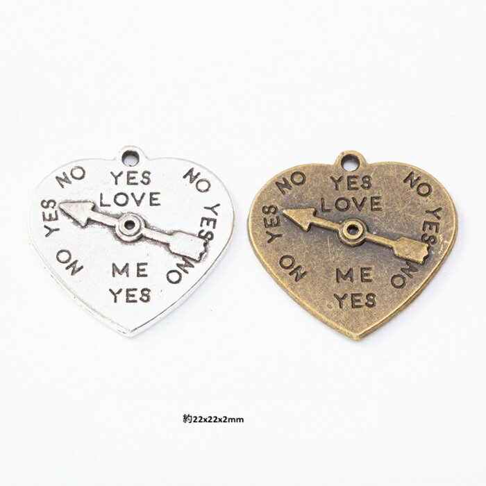 ハート 愛の測定 チャーム ピアスパーツ アクセサリーパーツ モチーフ 入学 1個入り