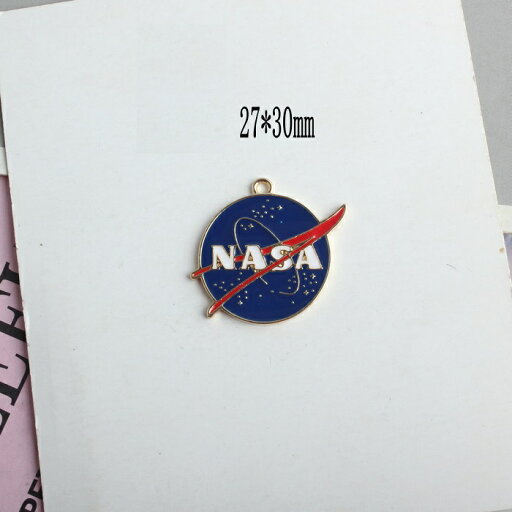NASA 宇宙 チャーム ピアスパーツ アクセサリーパーツ 1個 NASA 宇宙 チャーム ピアスパーツ アクセサリーパーツ 1個