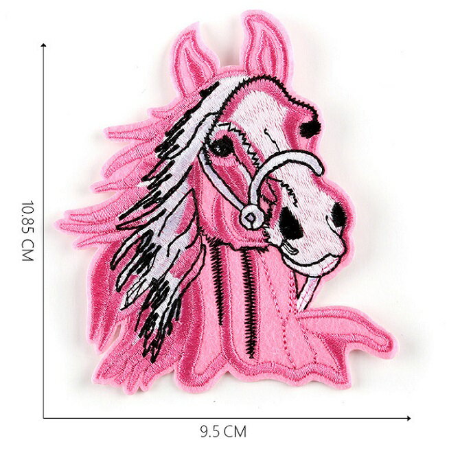 馬 優勝馬 競馬 ワッペン アップリケ アイロン対応 1枚