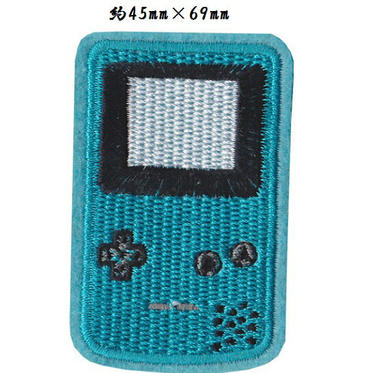 ゲームコントローラー ワッペン アイロン対応 アップリケ 1枚