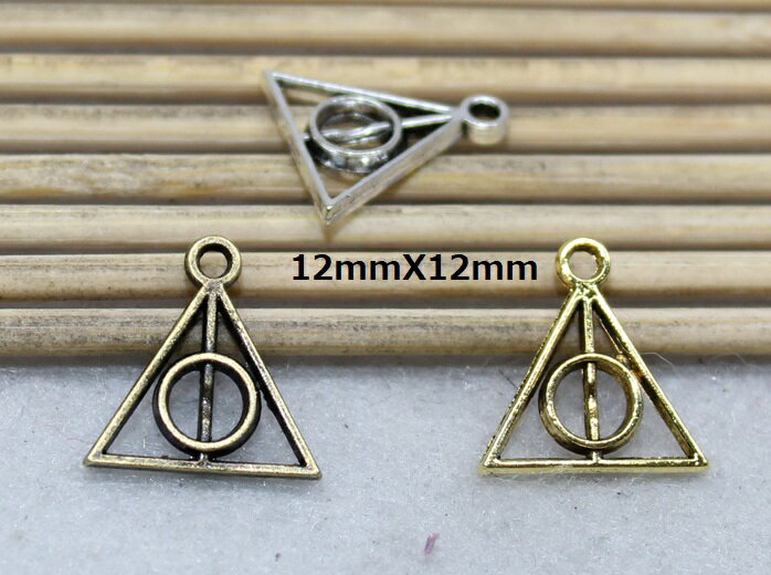 幾何形 三角 チャーム アクセサリーパーツ 1個