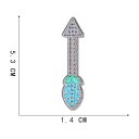 アーチェリー 矢 ワッペン アップリケ アイロン対応 1枚